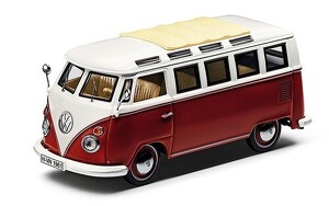 Original VW Modellauto T1c "Samba Bus" Miniatur 1:43