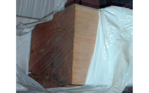 Balken gehobelt, Roteiche, 12x16 cm, 1,20 m